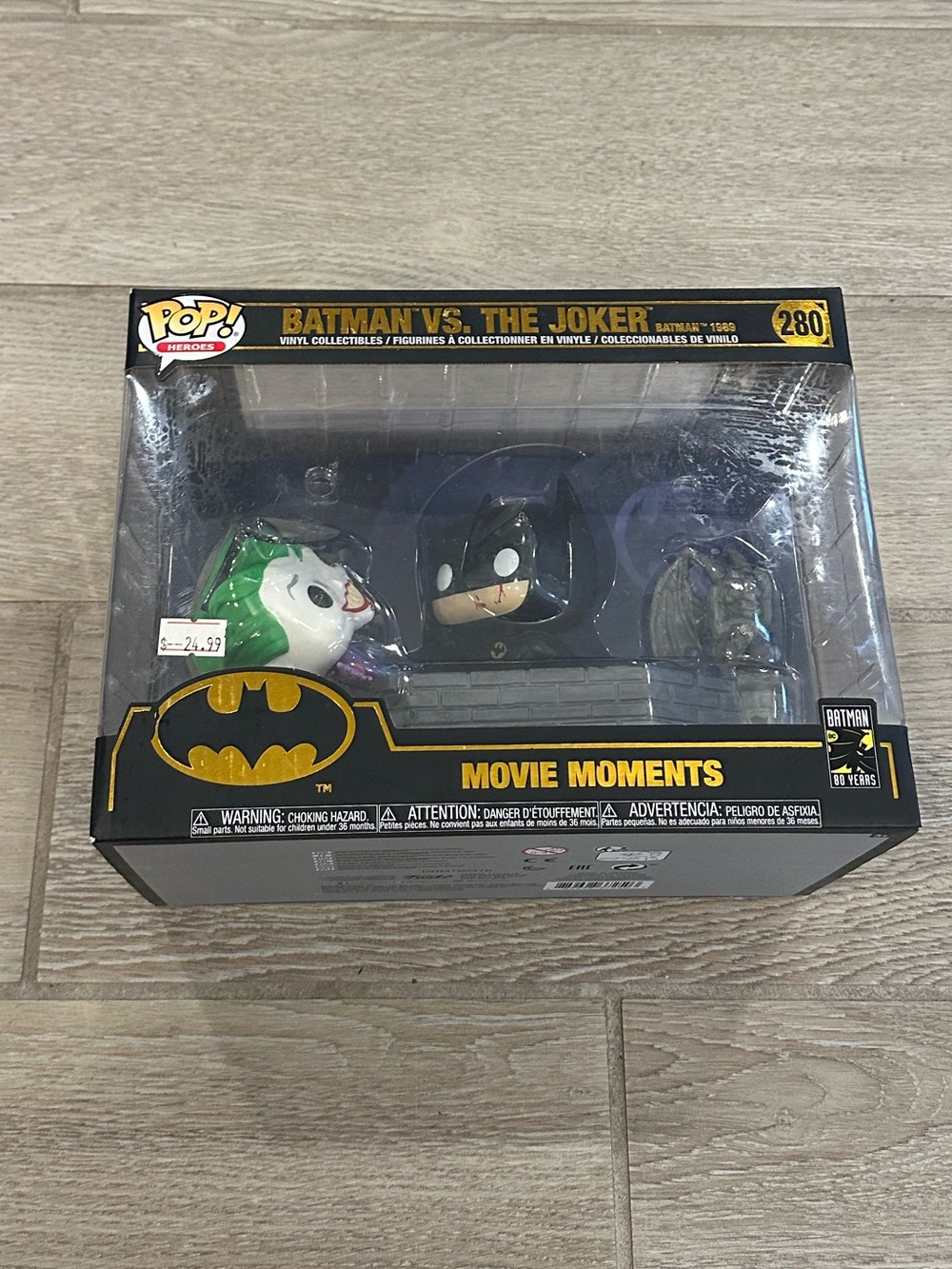 Funko POP! Heroes Movie Moments Batman vs. The Joker (Batman 1989) #280 Figures